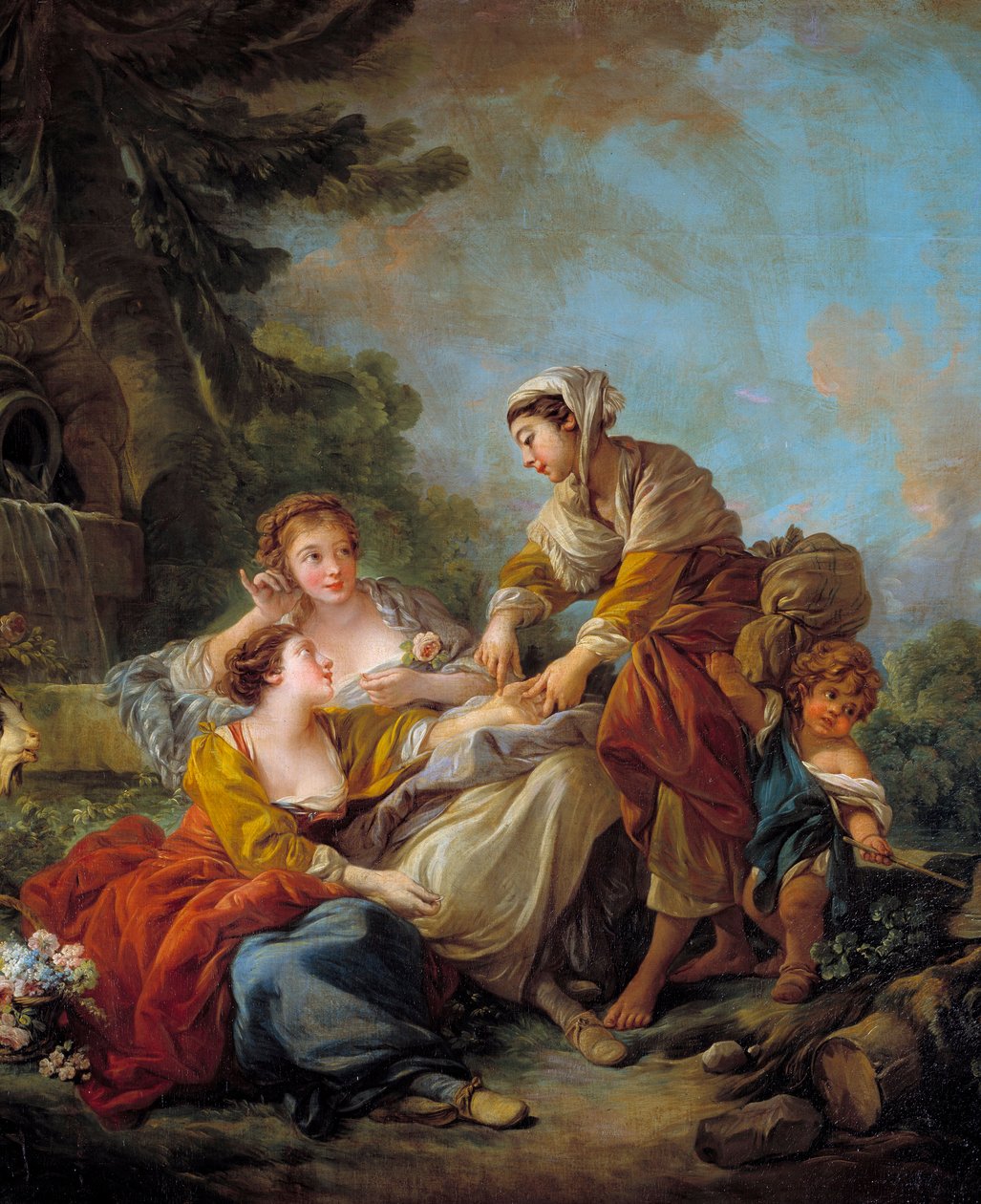 Die Wahrsagerin von François Boucher