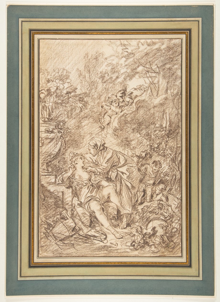 Vertumnus und Pomona von François Boucher