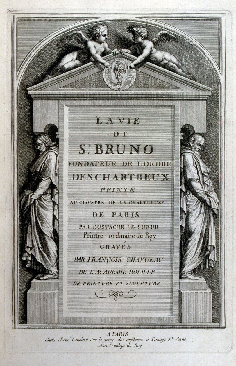 Kupferstich von Francois Chauveau 1680 