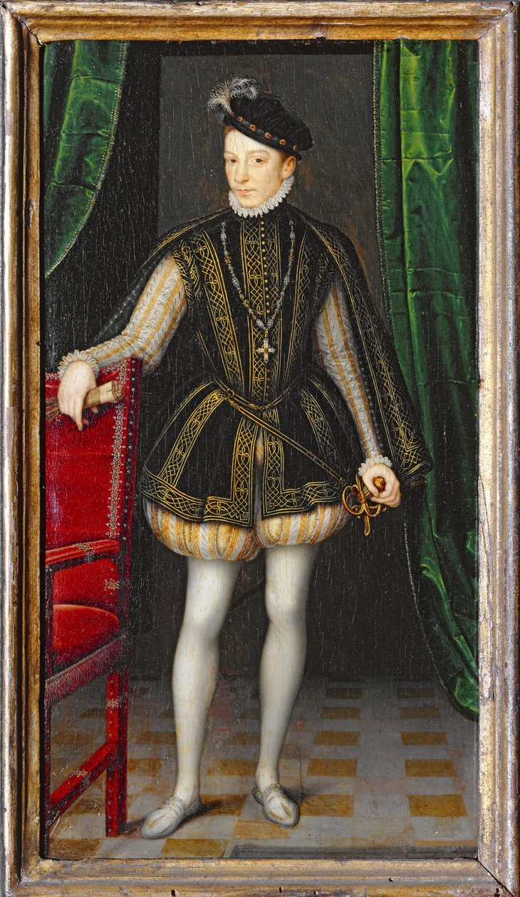 Karl IX., König von Frankreich von François Clouet