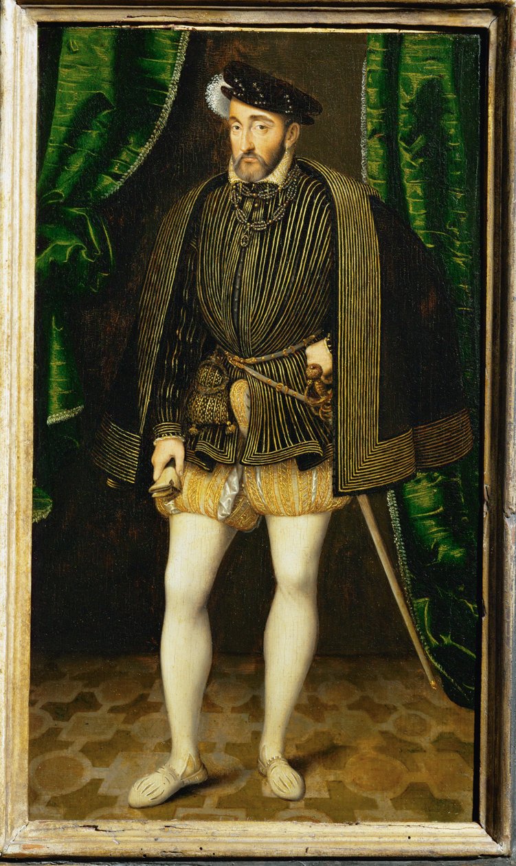 Heinrich II., König von Frankreich von François Clouet