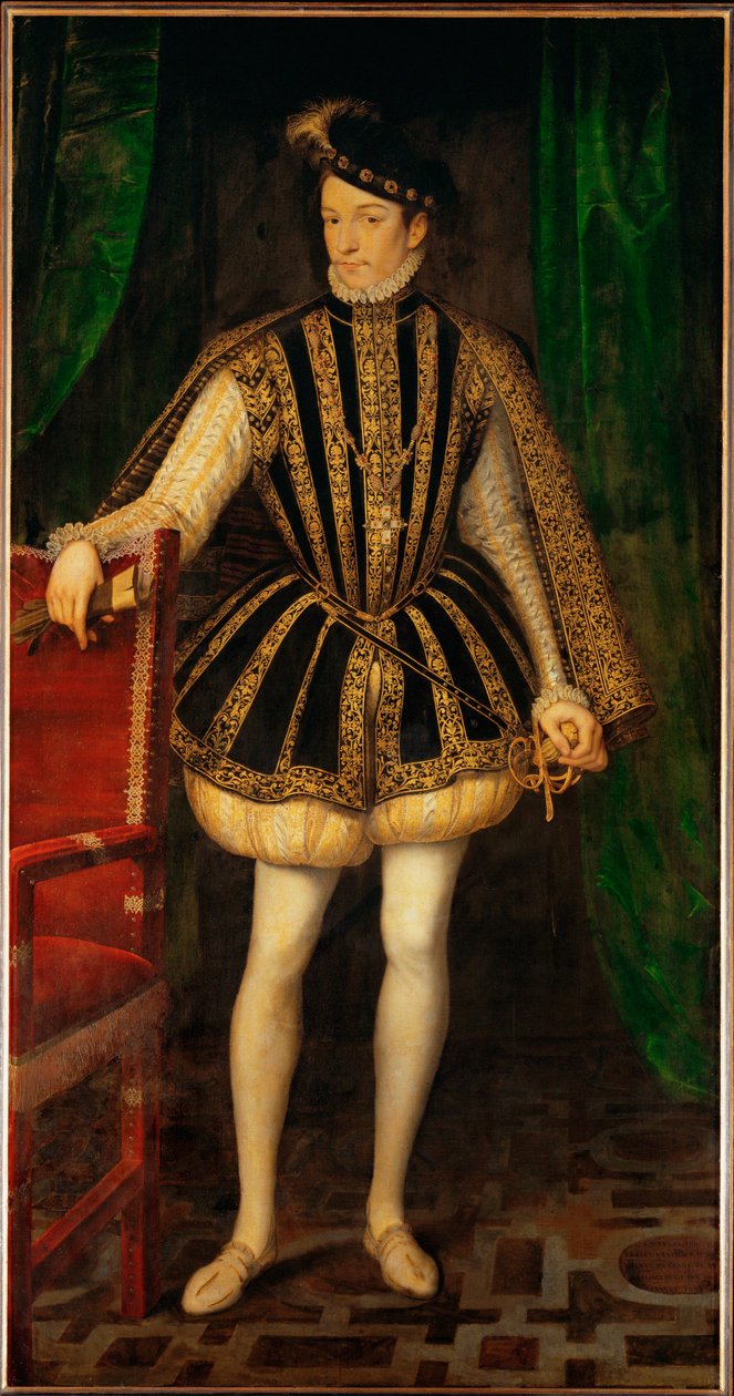 König Karl IX von Frankreich von François Clouet