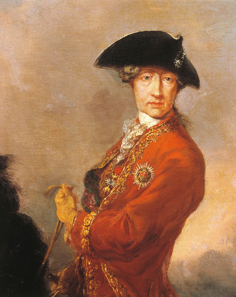 Porträt von Prinz Wenzel Anton Fürst Kaunitz-Rietberg von Francois Giuseppe Casanova