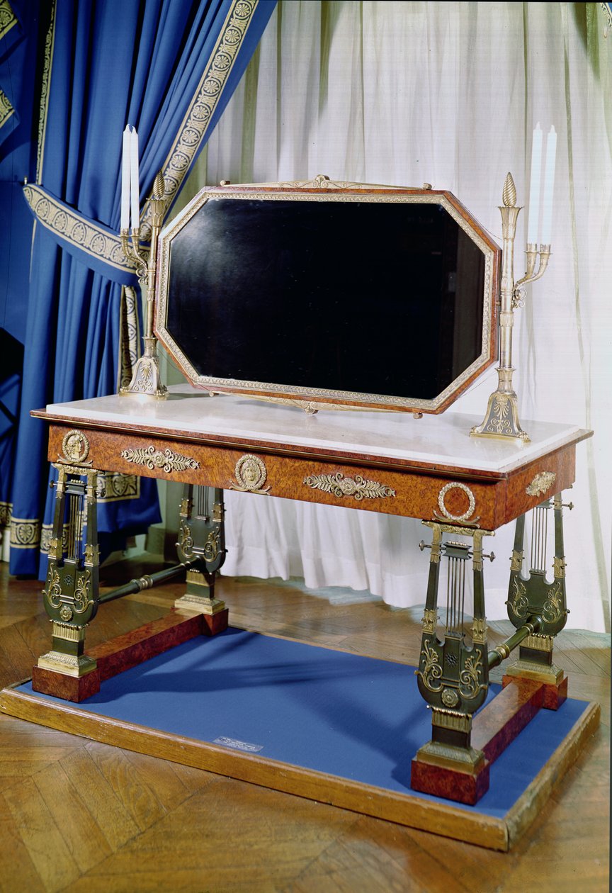 Frisiertisch von Kaiserin Josephine (1763-1814) von Francois Honore Georges Jacob Desmalter