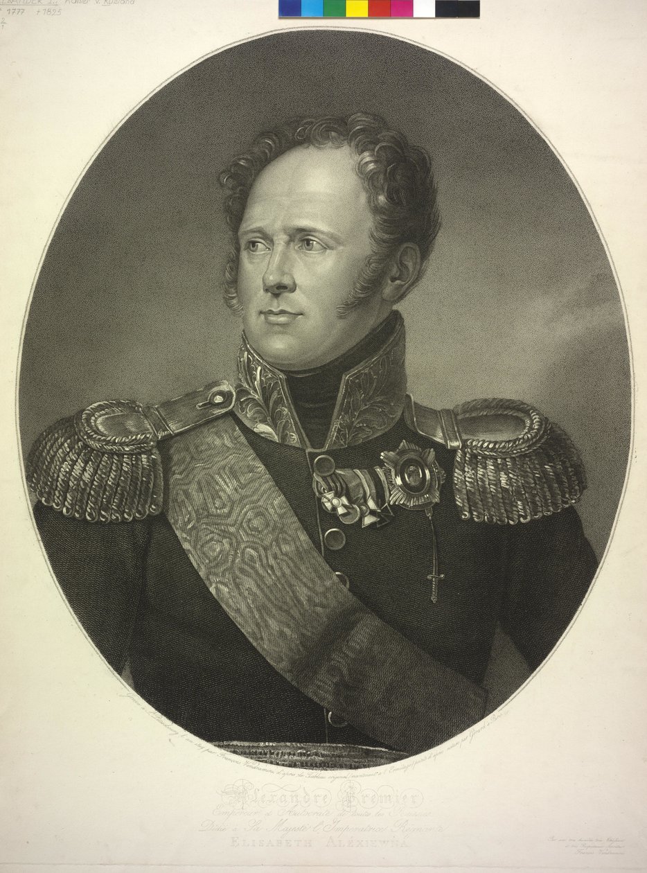 Kaiser von Russland Alexander I. von Francois Pascal Simon Baron Gerard
