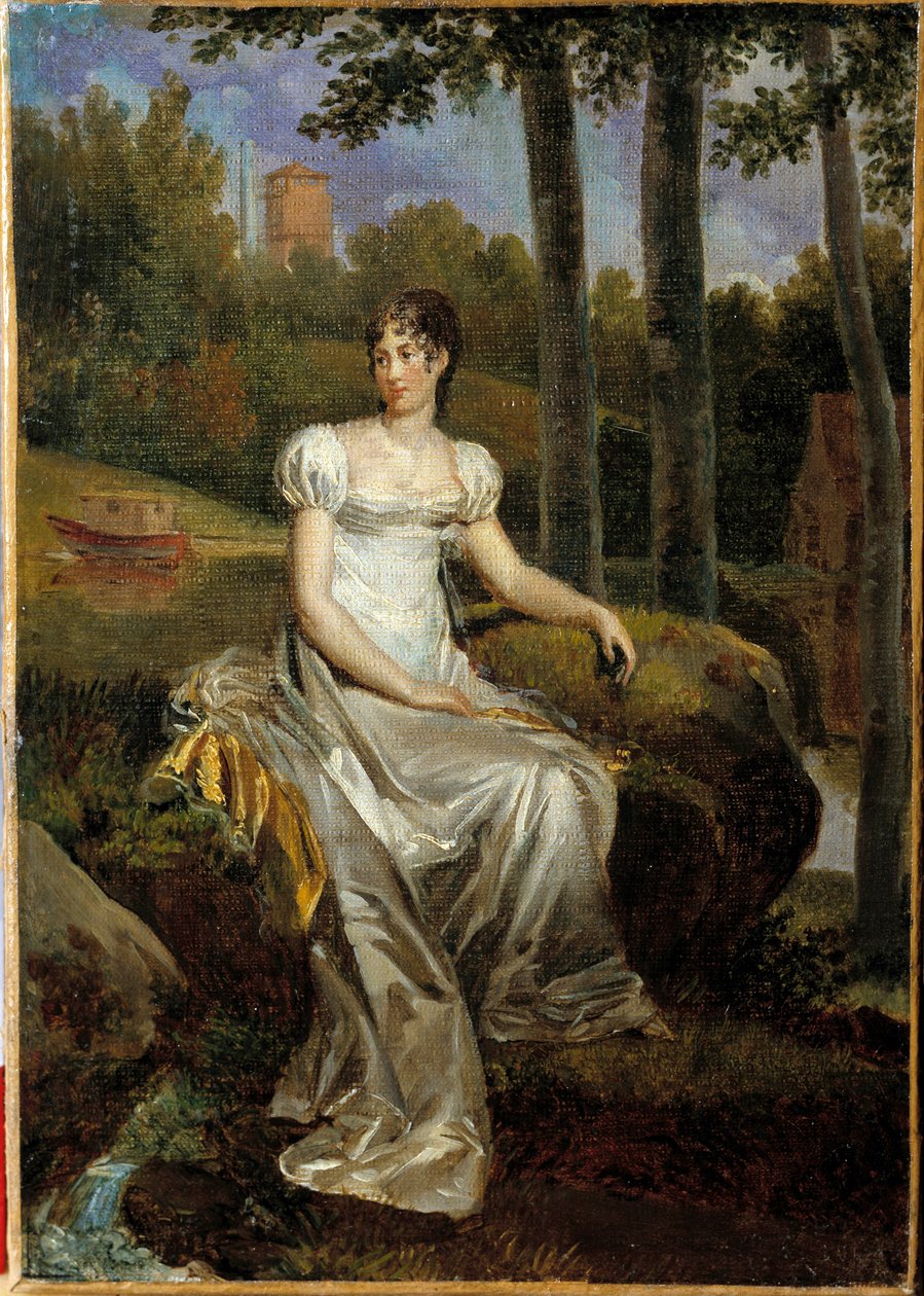 Porträt von Desiree Clary, Königin von Schweden von Baron François Pascal Simon Gérard