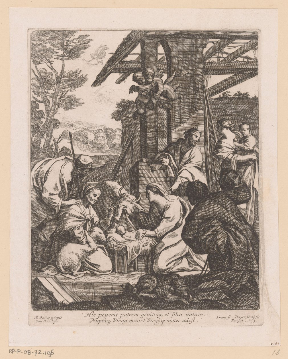Geburt Christi von Francois Perrier