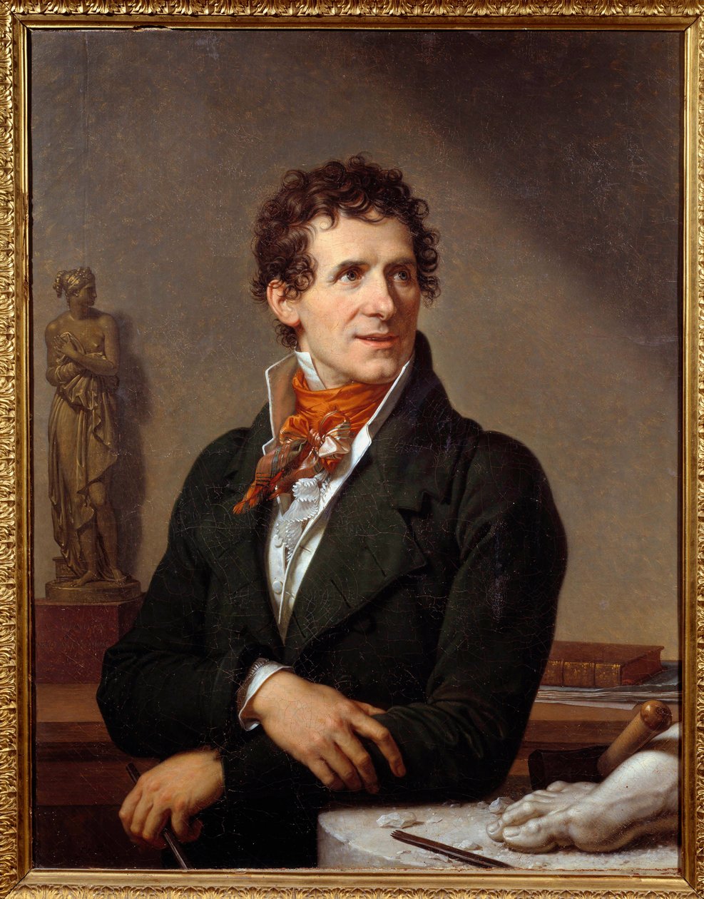 Porträt des Bildhauers Antonio Canova (1757-1822) (Gemälde von Xavier Fabre, 1812) Montpellier, Musee Fabre von Francois Xavier Fabre