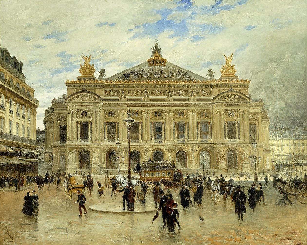 Die Oper, Paris von Frank Myers Boggs