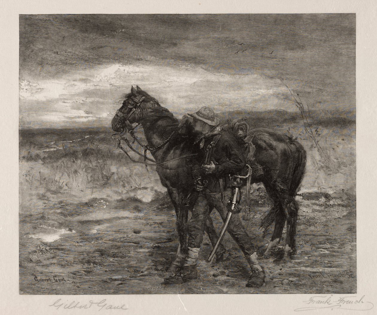 Im Feindesland, 1887 von Frank French