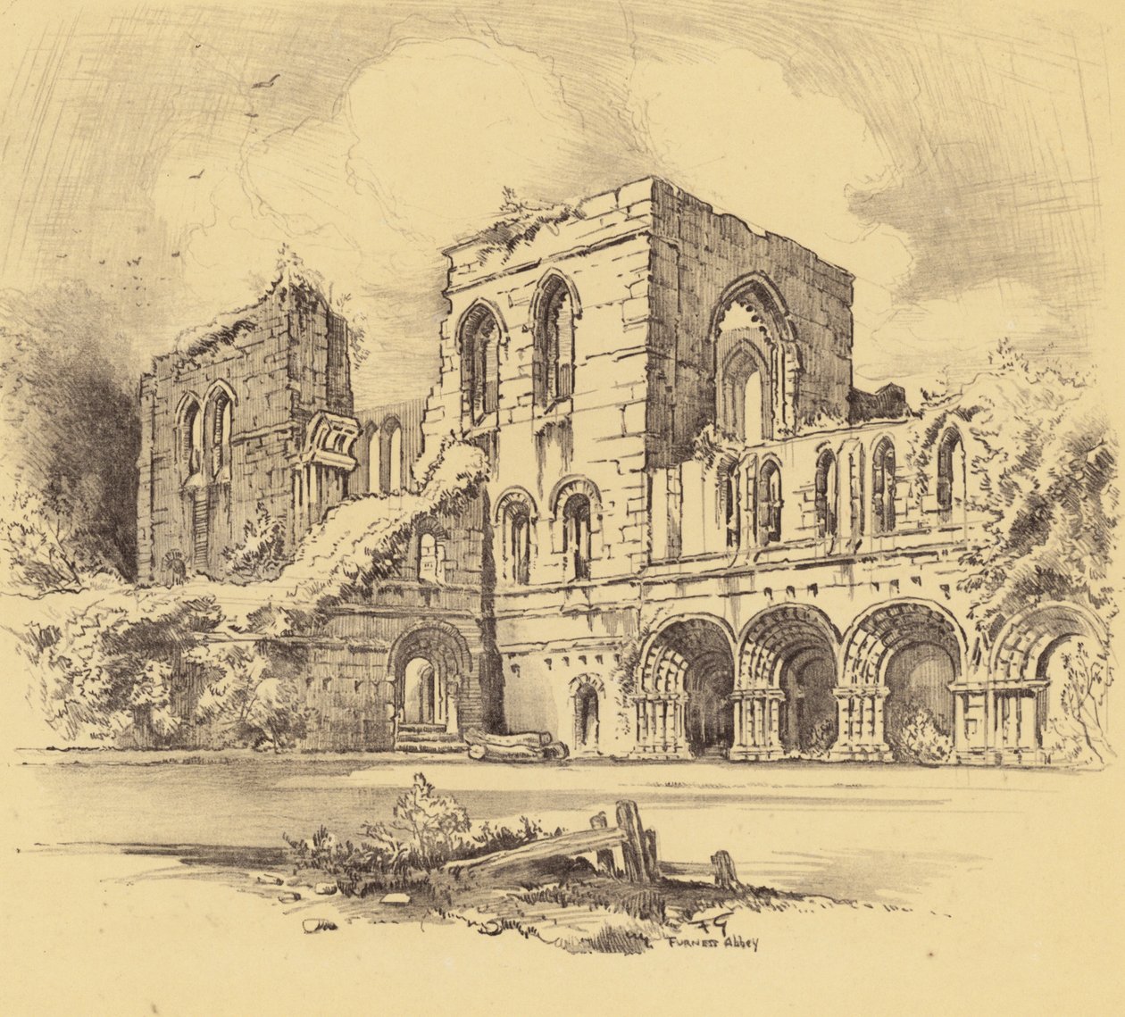 Furness Abbey von Frank Greenwood