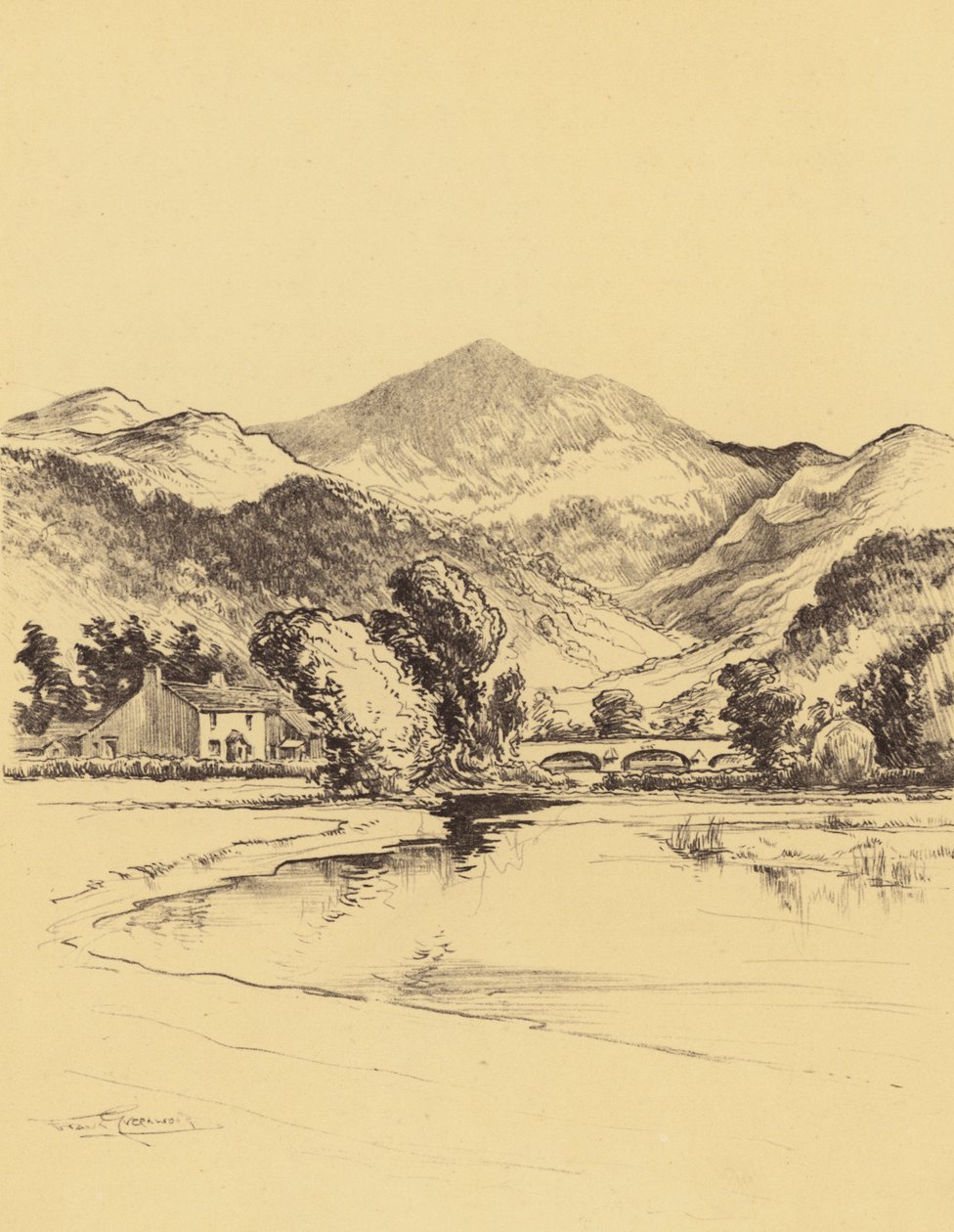 Das Tal des Duddon von Frank Greenwood