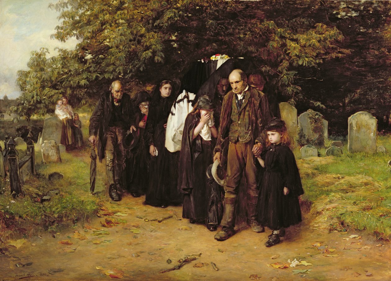 Ich bin die Auferstehung und das Leben, oder Das Dorffest von Frank Holl