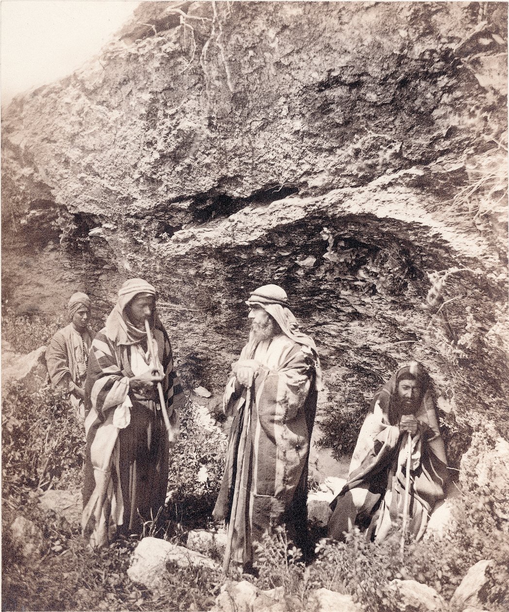 Bauern aus der Gegend von Jerusalem, ca. 1866-67 von Frank Mason Good