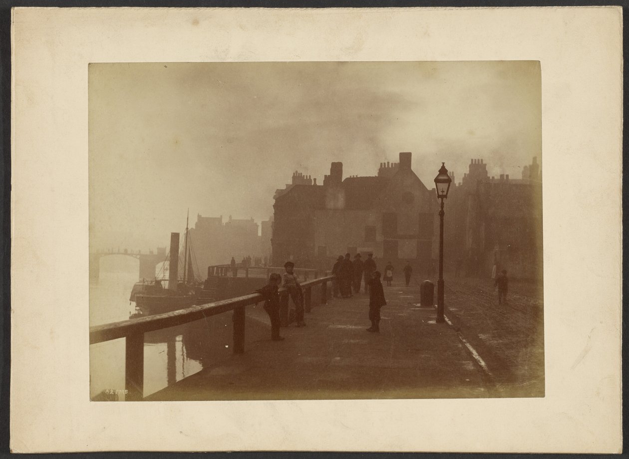 [Café-Ecke, Whitby] von Frank Meadow Sutcliffe