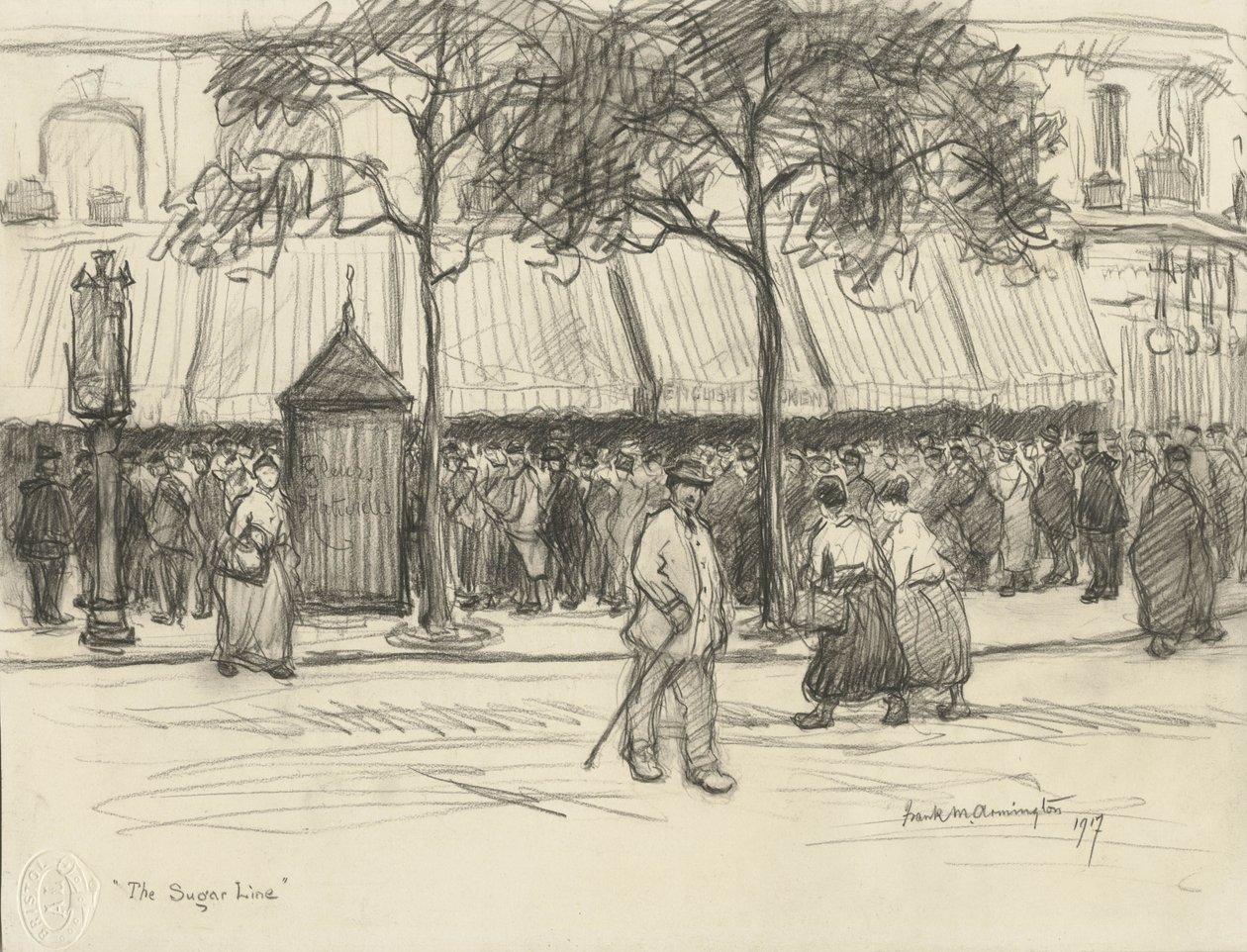 Die Zuckerlinie, 1917 von Frank Milton Armington