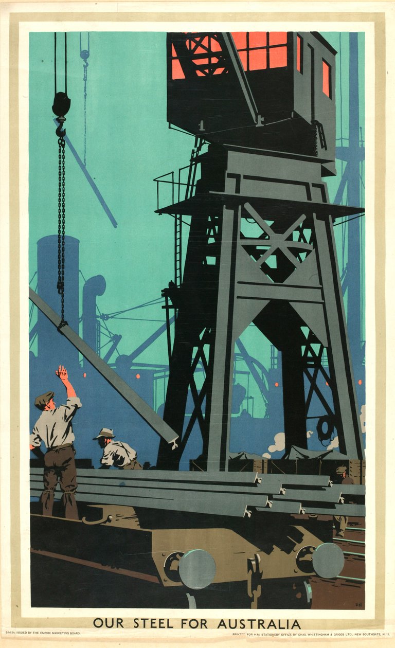Unser Stahl für Australien, aus der Serie 