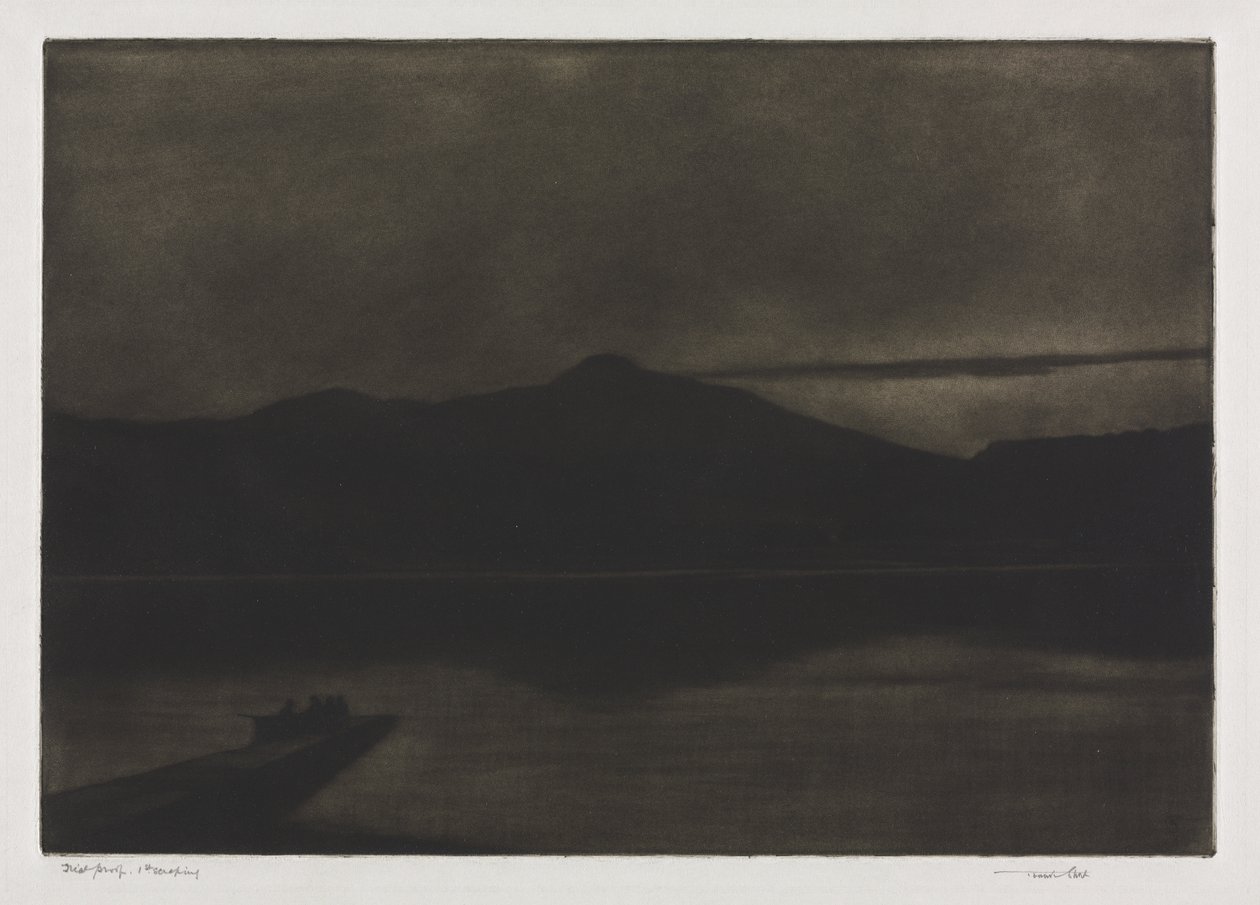 Screel Hill und Urr Water von Kypford von Frank Short