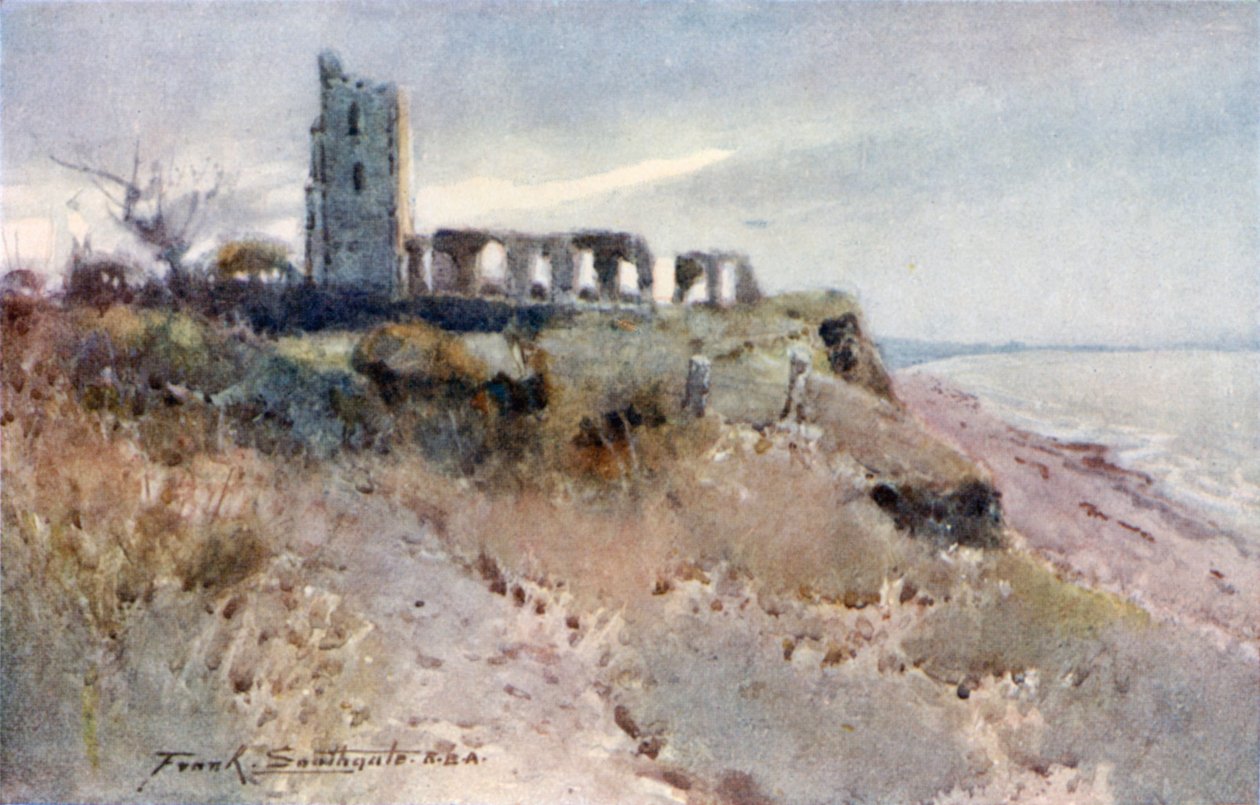 Dunwich und Verwüstung (Farblitho) von Frank Southgate