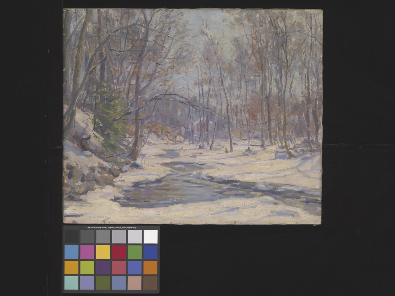 Ein Wintermorgen von Frank Townsend Hutchens