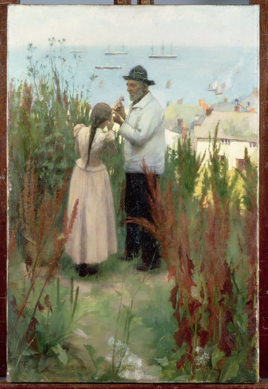Über den Hafen, 1892 von Frank Wright Bourdillon