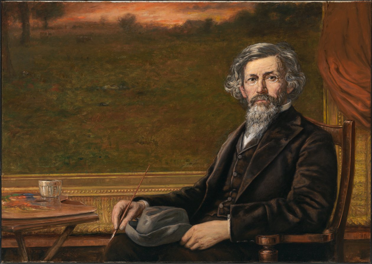 George Inness von Franklin C. Courter: Kunstdruck kaufen