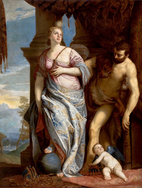 Allegorie der Weisheit und Stärke von François Boucher