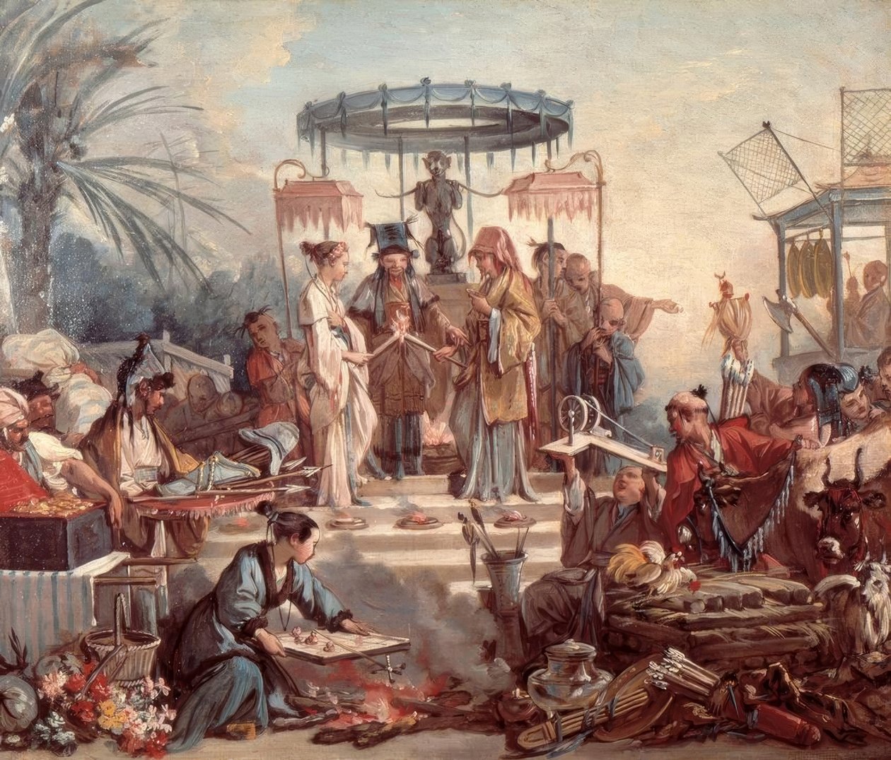 Die chinesische Hochzeit von François Boucher