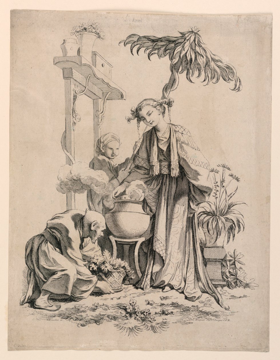 Der Geruch aus der Serie Die fünf Sinne von François Boucher