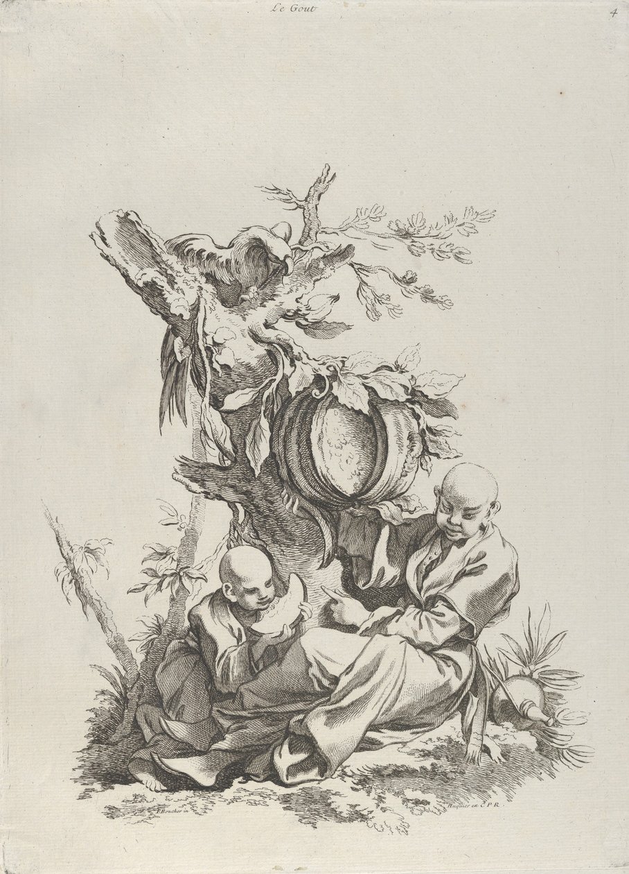 Geschmack, 1720-70 von François Boucher