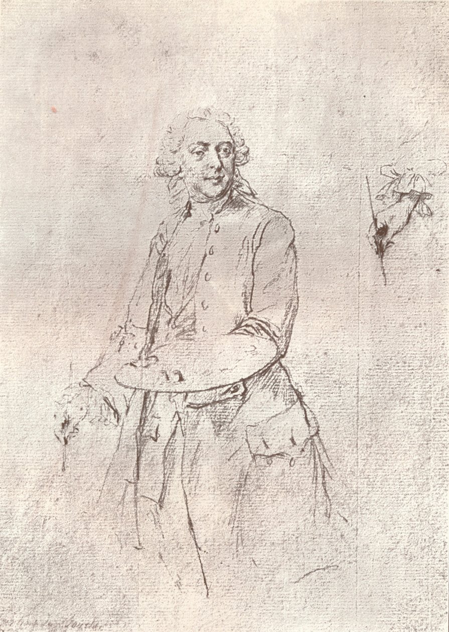 Der Künstler, 18. Jahrhundert von François Boucher