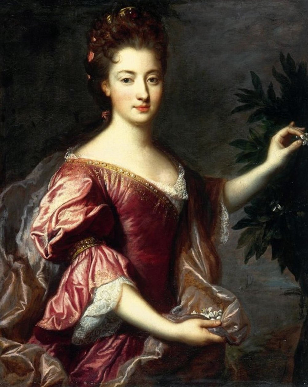 François de Troy - Marie-Anne de Bourbon, Prinzessin von Conti von Francois de Troy