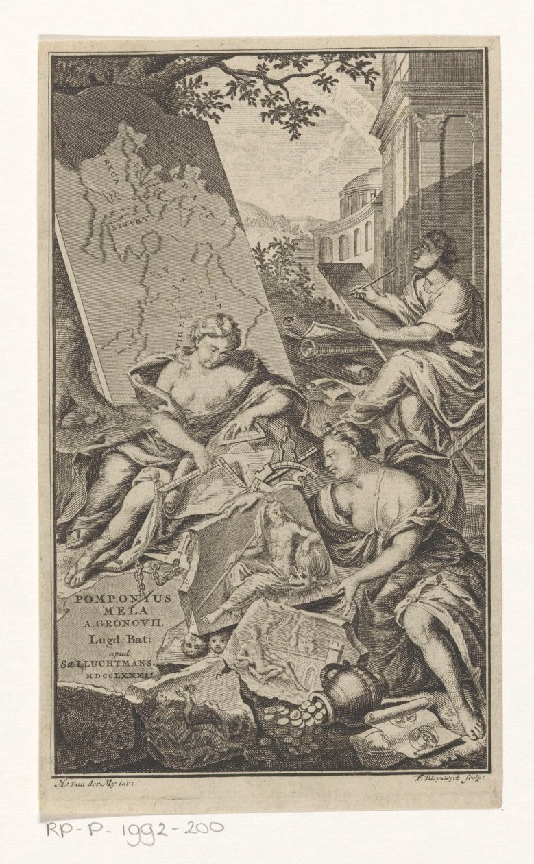Allegorie auf die Geometrie von François van Bleyswijck