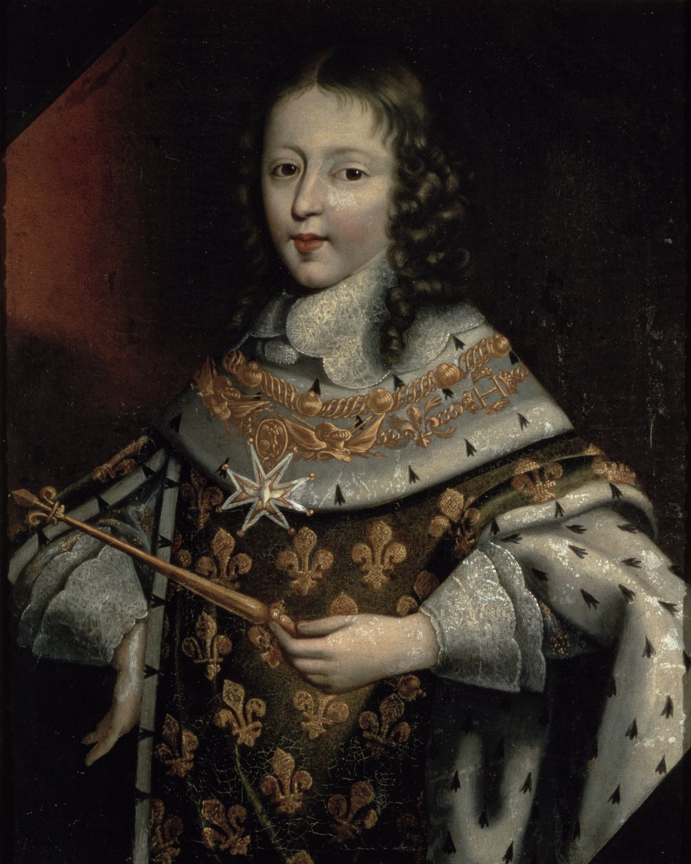 Porträt von Ludwig XIV. (1638-1715) als Junge von Frans II Pourbus