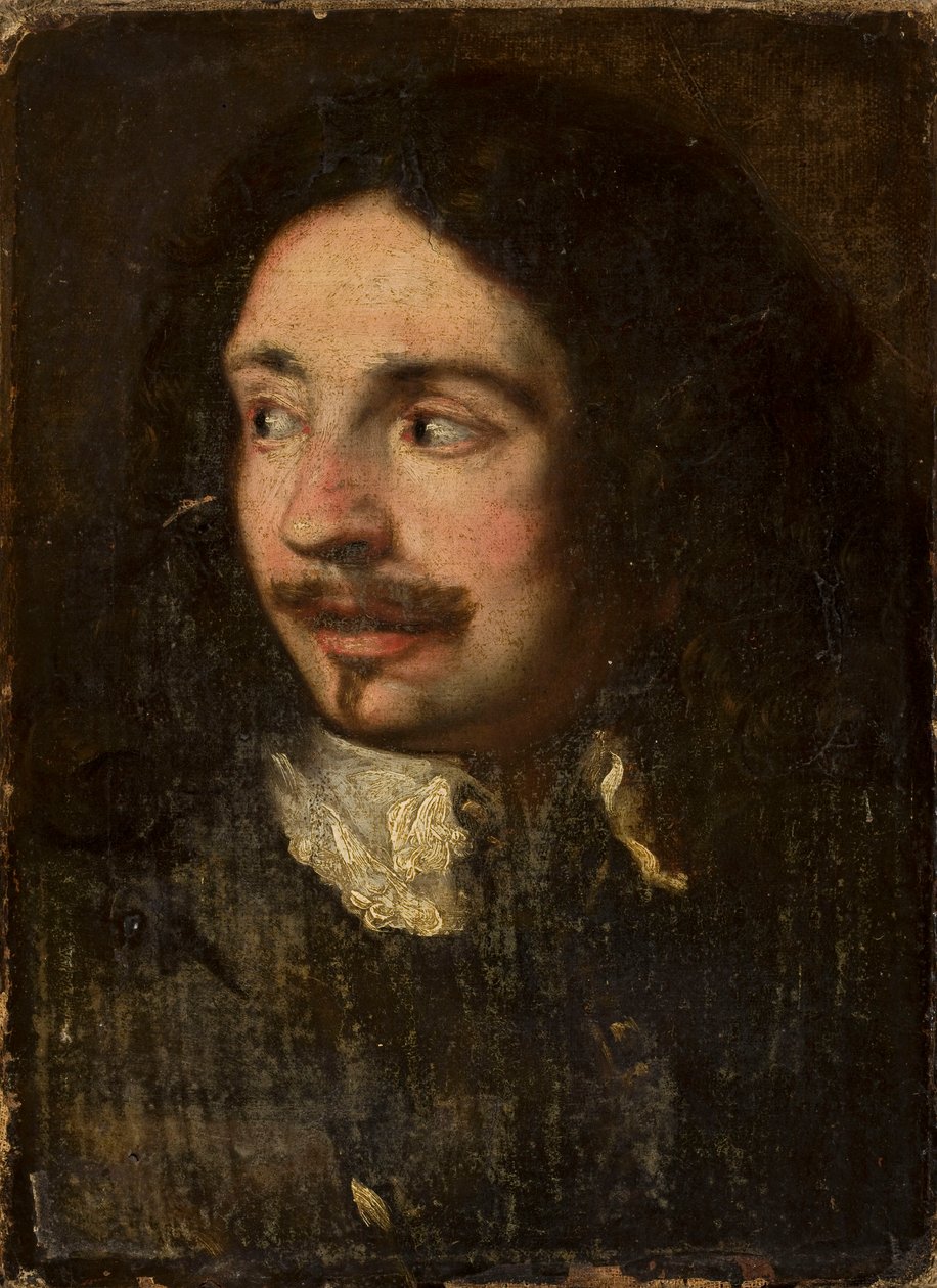Studie eines Männerporträts von Frans Hals