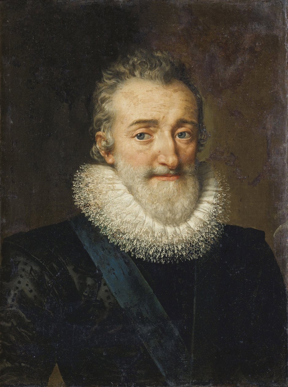 Porträt von Heinrich IV. (1553-1610), König von Frankreich von Frans II Pourbus