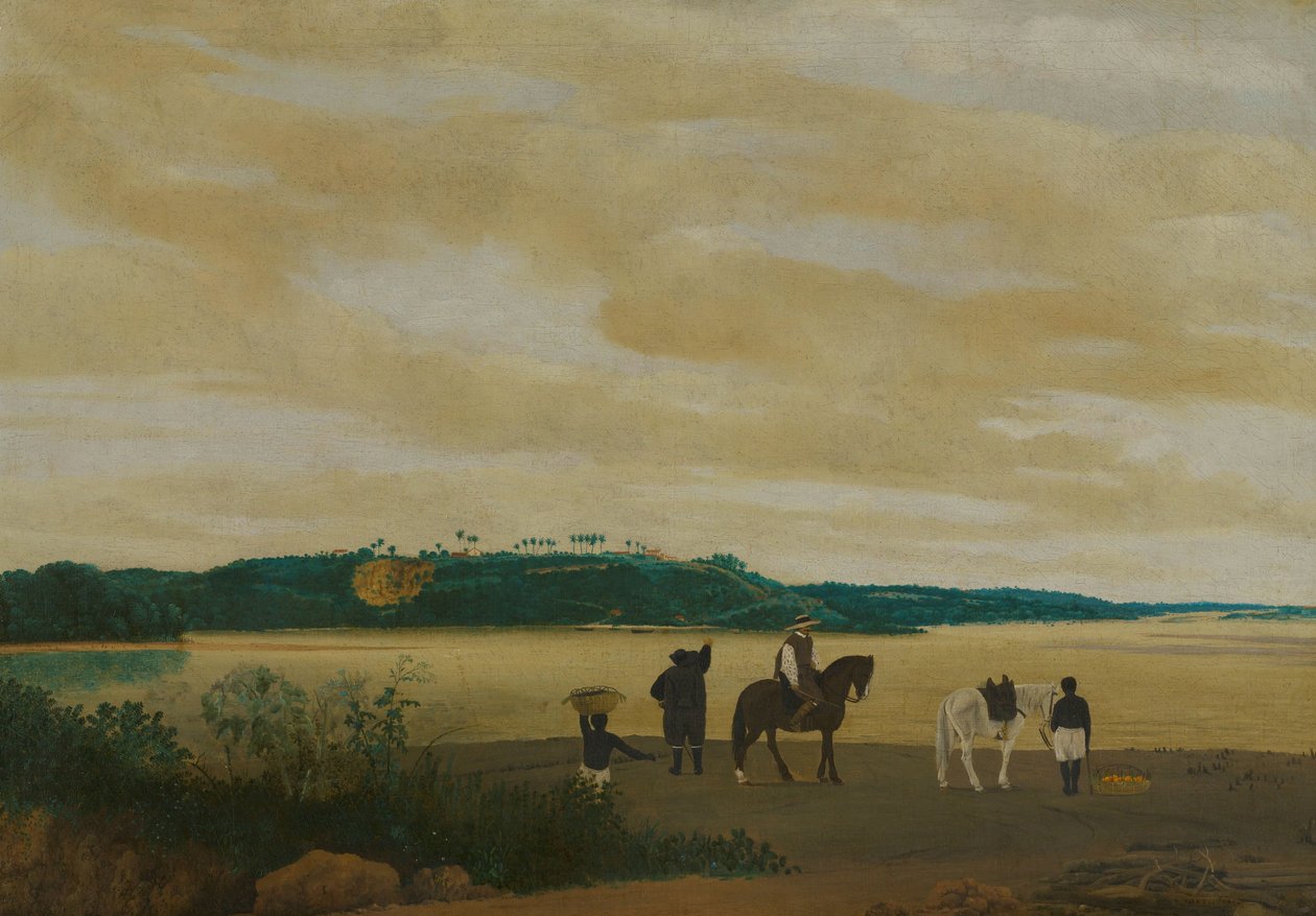Ansicht der Insel Itamaracá, Brasilien von Frans Post