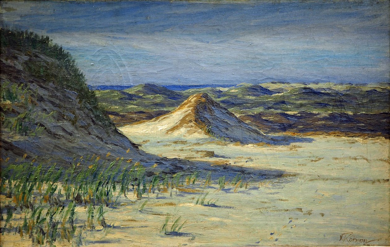 Unbekanntes Bild von Franz Korwan: hochwertiger Kunstdruck