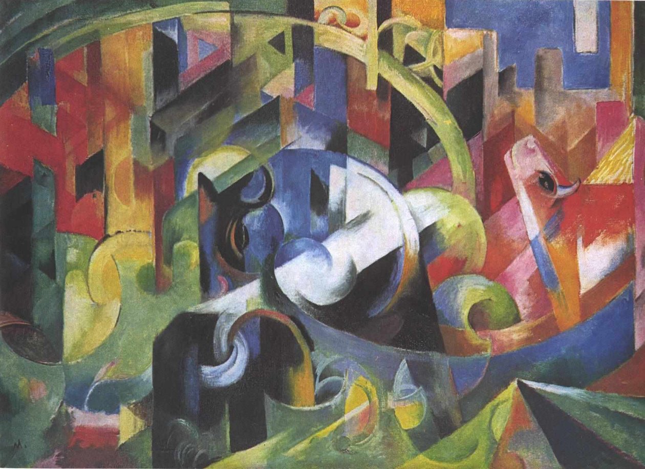 Rinder von Franz Marc