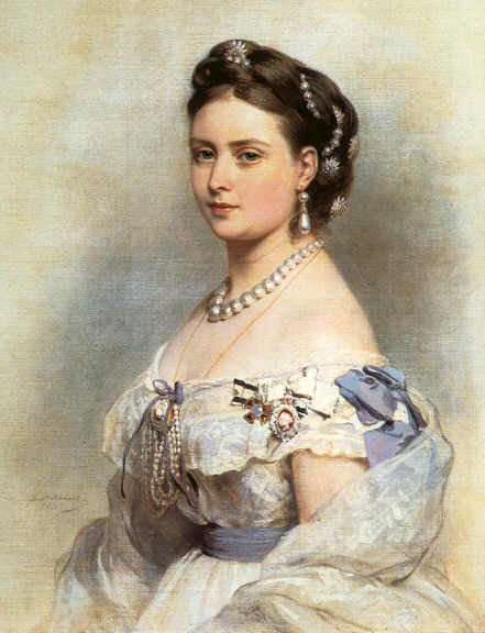 Die Prinzessin Victoria, Prinzessin Royal als Kronprinzessin von Preußen von Franz Xaver Winterhalter
