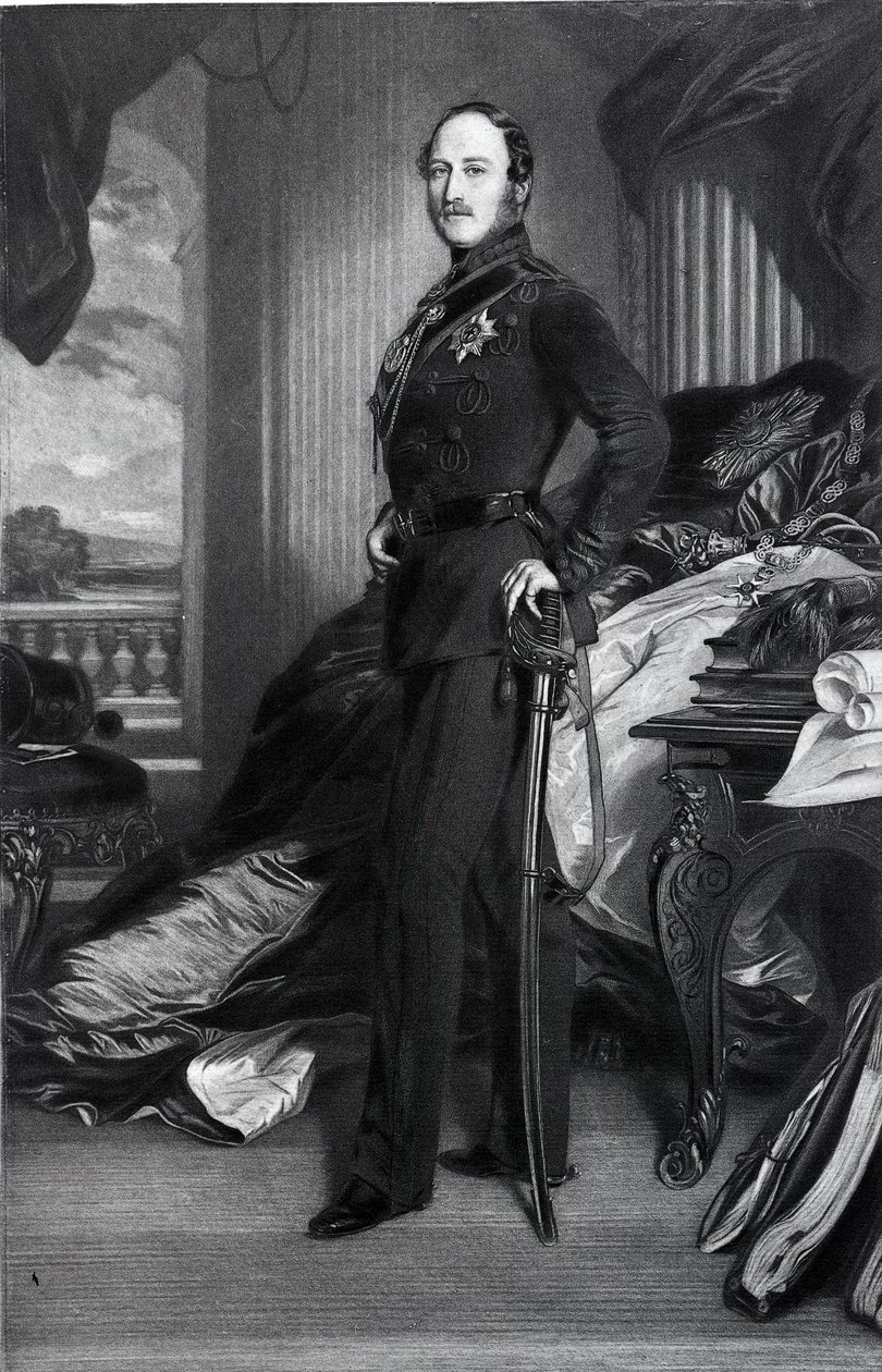 Prinz Albert, nach dem Gemälde von 1859 von Franz Xaver Winterhalter