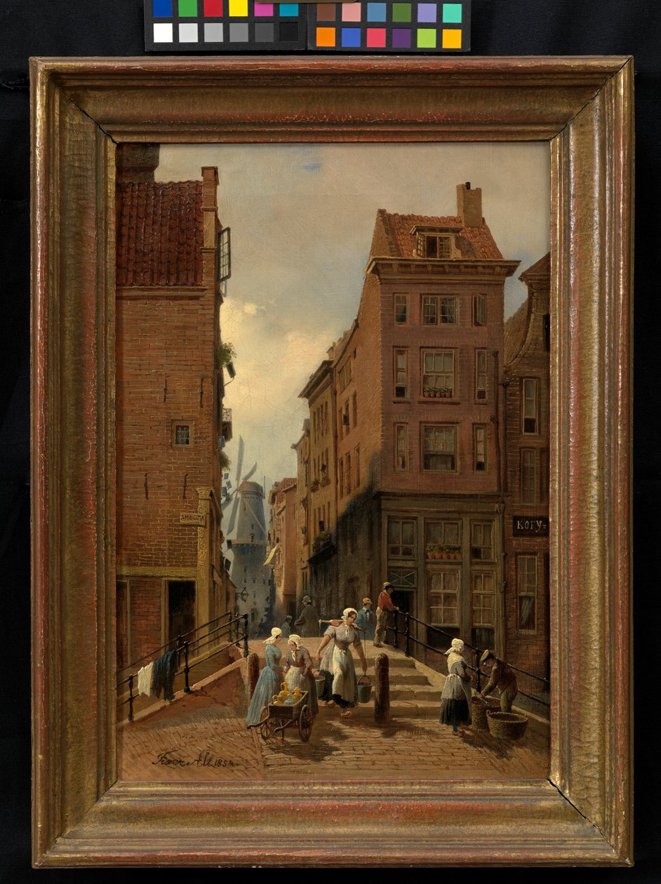 Straße in Amsterdam von Franz Alt