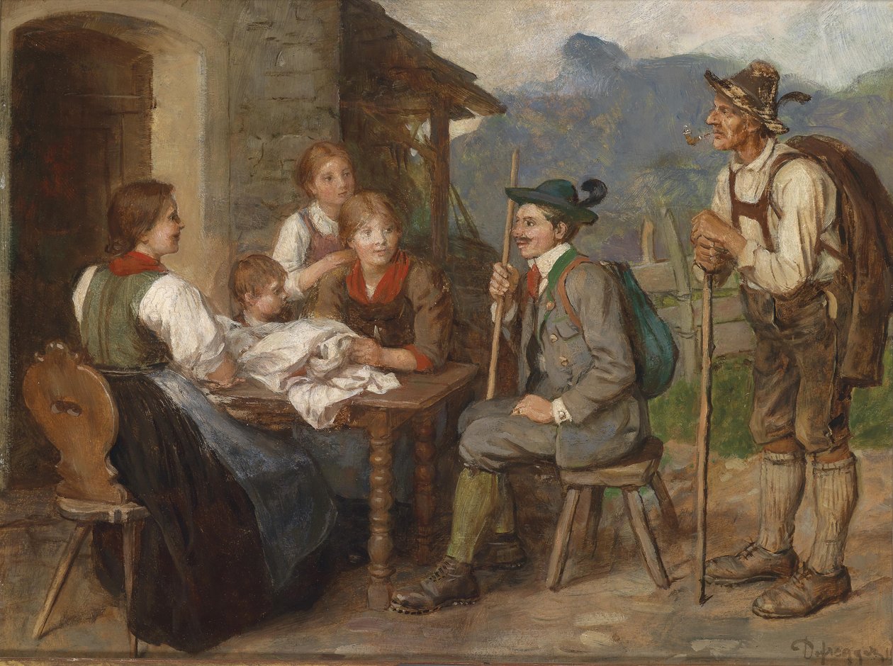 Salon-Tiroler von Franz Defregger