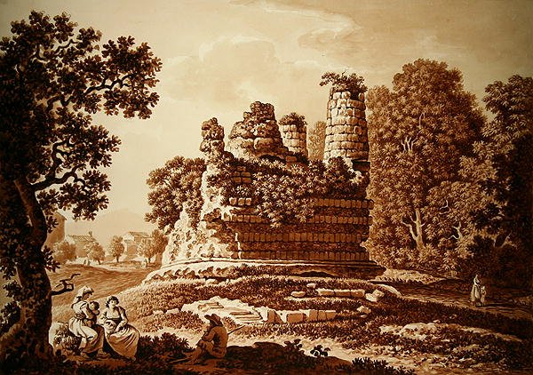 Das Grab der Horatier und Curiatier von Franz Kaisermaan