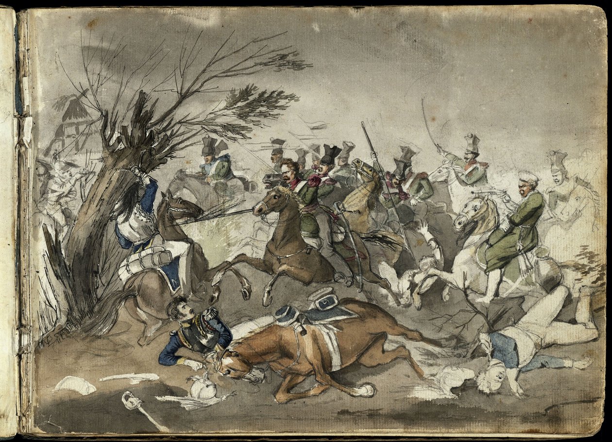 Schlachtszene von Franz Krüger