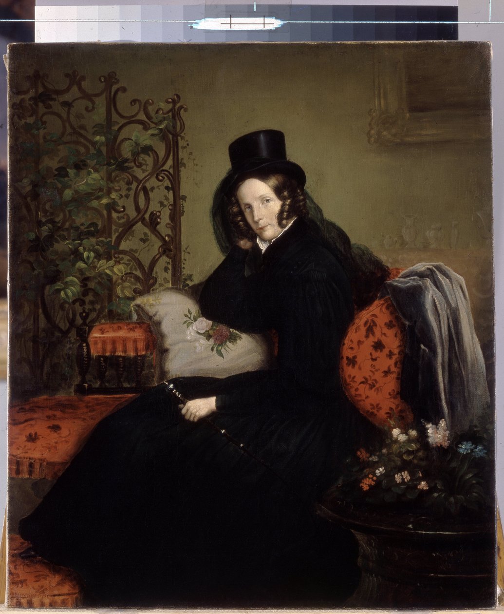 Porträt der Kaiserin Alexandra Fedorovna von Franz Krüger
