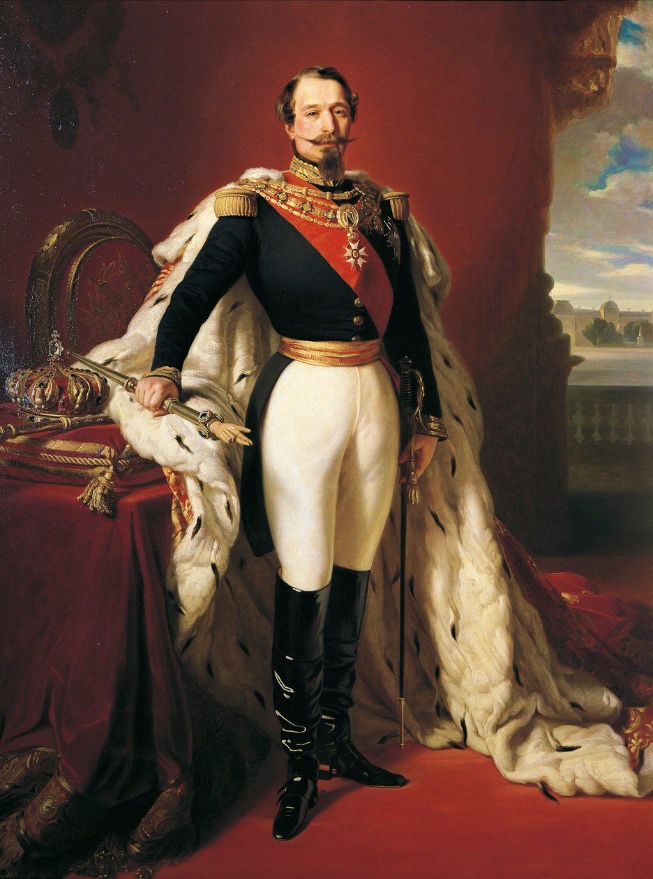 Porträt von Napoleon III. (Louis Napoleon Bonaparte), ca. 1852 von Franz Xaver Winterhalter