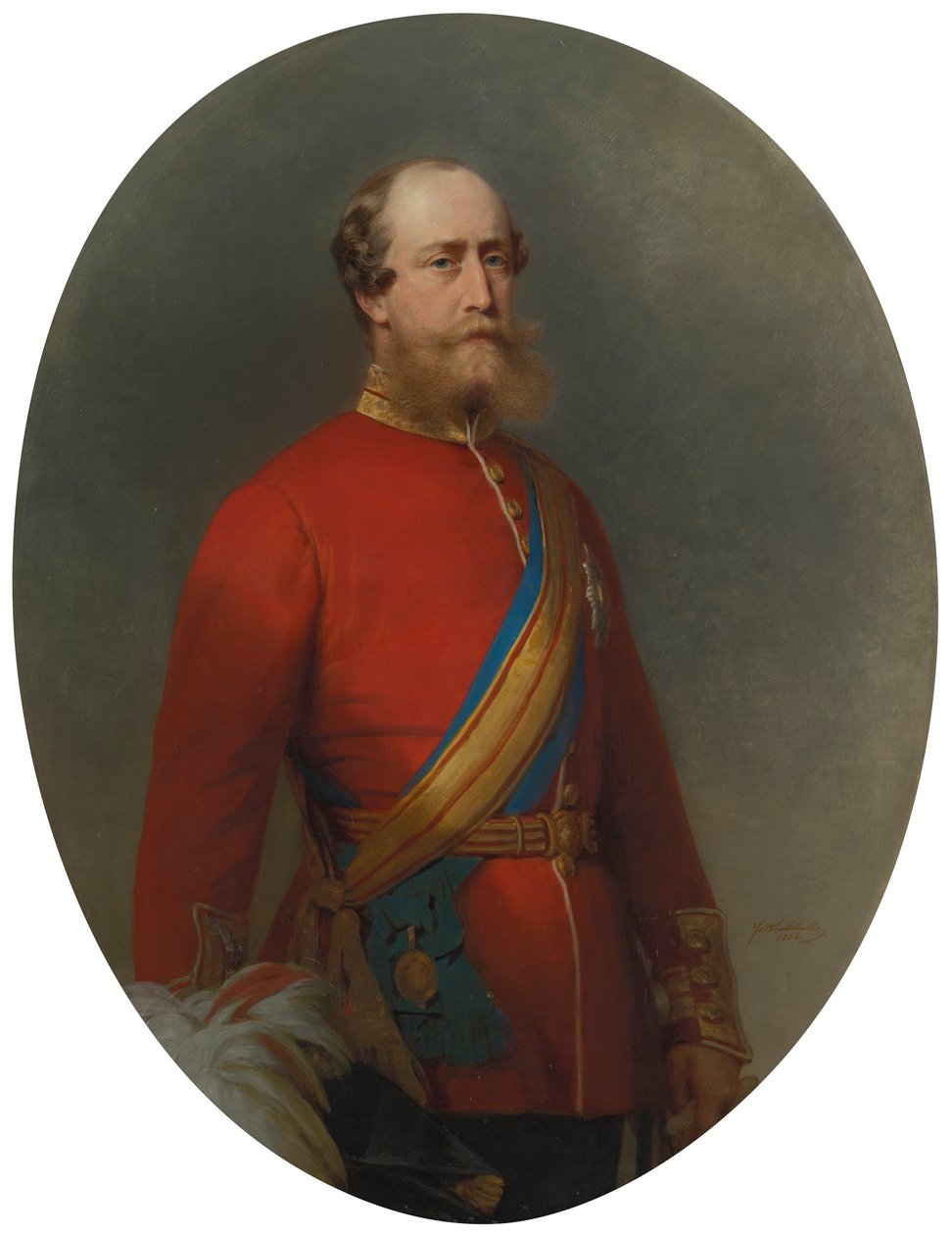 Prinz Christian von Schleswig-Holstein (1831-1917) von Franz Xaver Winterhalter