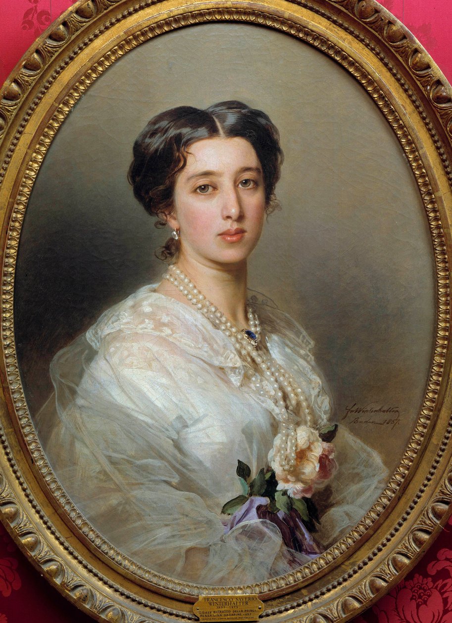 Prinzessin Gagarin Stourza von Franz Xaver Winterhalter