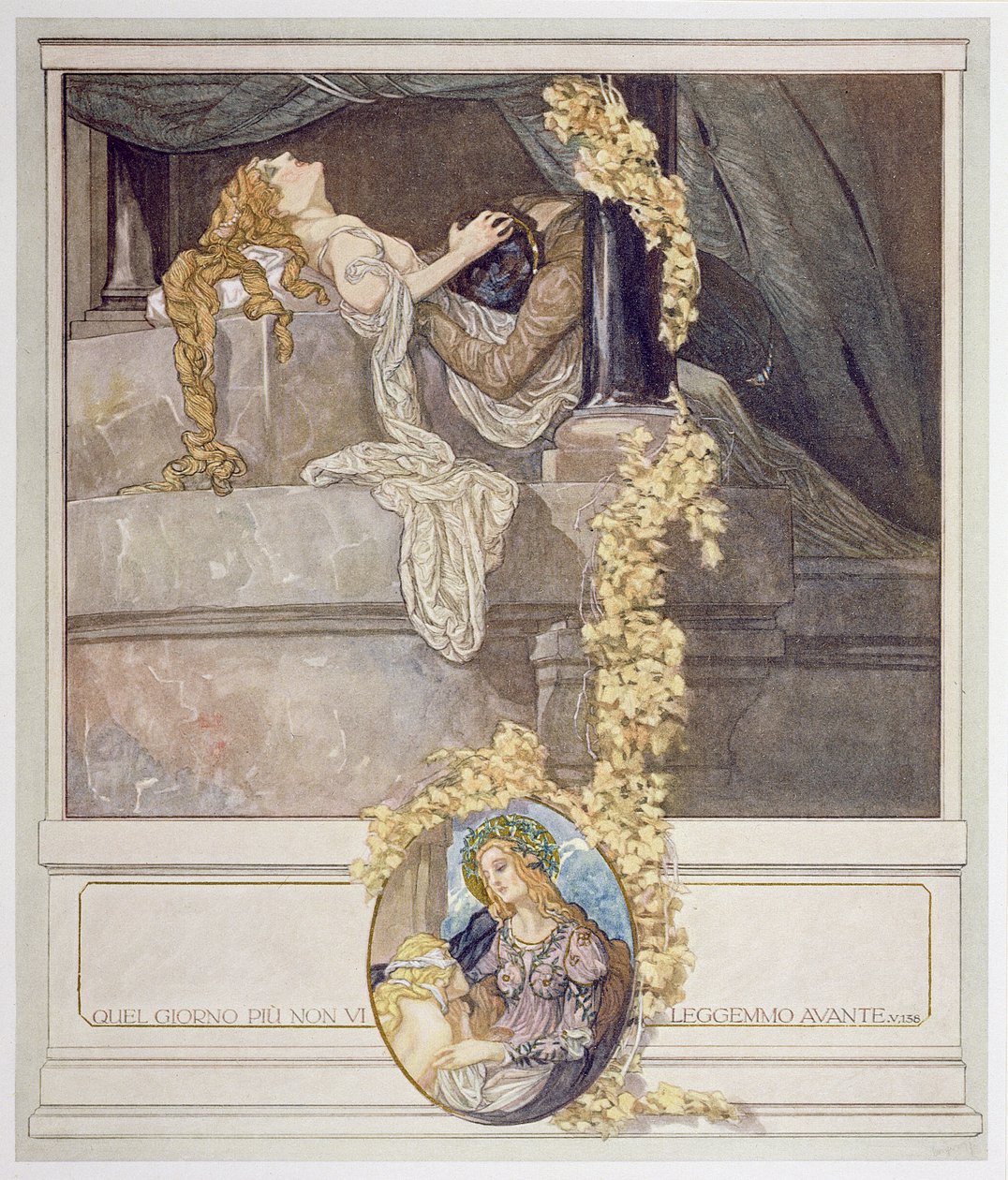 Illustration aus Dantes 